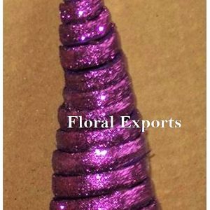 CANE CONE PURPLE &; PURPLE GLITTER