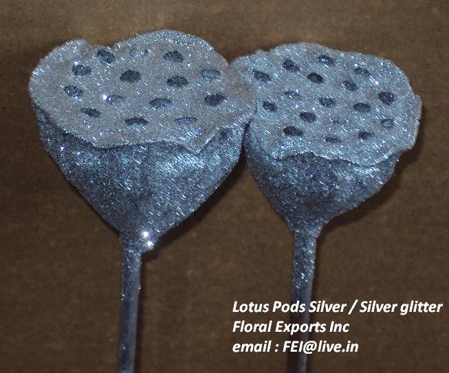 LOTUS PODS PURPLE WITH PURPLE GLITTER - Image 5